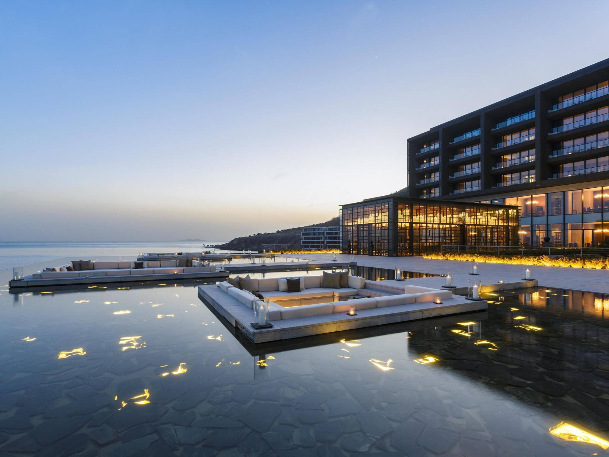 The Lalu Qingdao China Hotel Yantaiqian Luaran gambar