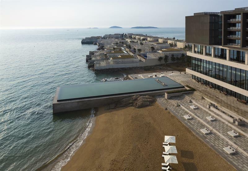 The Lalu Qingdao China Hotel Yantaiqian Luaran gambar